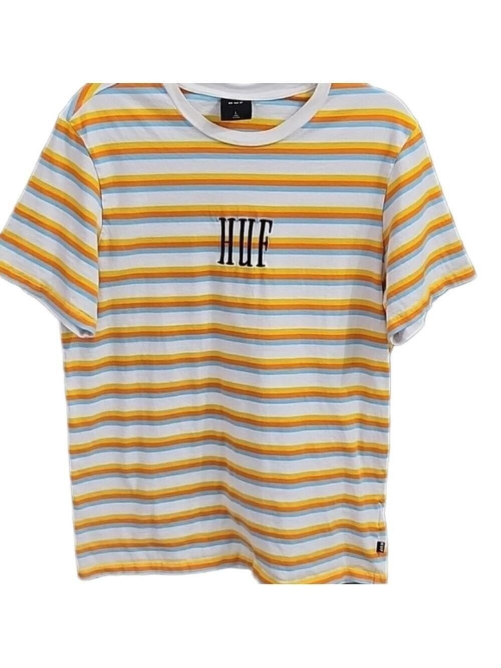 HUF MENS LARGE STRIPE TSHIRT